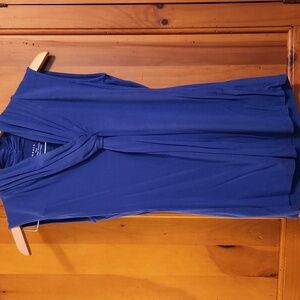 Grace Blue Sleeveless Blouse